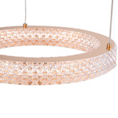 Retro Glow Zedon Iron &amp; Acrylic LED 6 Light Pendant