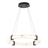 Retro Glow Iker Iron &amp; Resin LED Pendant Light