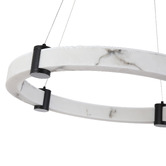 Retro Glow Iker Iron &amp; Resin LED Pendant Light