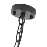 Retro Glow Vance Iron &amp; Glass 3 Light Pendant