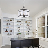 Retro Glow Vance Iron &amp; Glass 3 Light Pendant