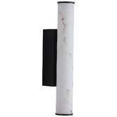 Retro Glow Harper Marble-Look LED Outdoor Wall Light