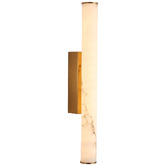 Retro Glow Harper Marble-Look LED Outdoor Wall Light