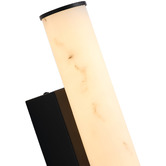 Retro Glow Harper Marble-Look LED Outdoor Wall Light