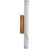 Retro Glow Harper Marble-Look LED Outdoor Wall Light