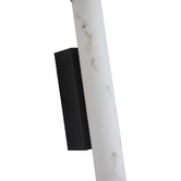 Retro Glow Harper Marble-Look LED Outdoor Wall Light
