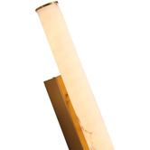 Retro Glow Harper Marble-Look LED Outdoor Wall Light