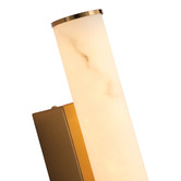 Retro Glow Harper Marble-Look LED Outdoor Wall Light