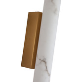 Retro Glow Harper Marble-Look LED Outdoor Wall Light