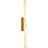 Retro Glow Harper Marble-Look LED Outdoor Wall Light