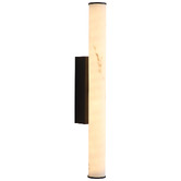 Retro Glow Harper Marble-Look LED Outdoor Wall Light
