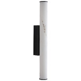 Retro Glow Harper Marble-Look LED Outdoor Wall Light