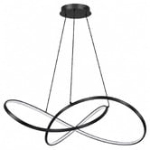Retro Glow Cortland Abstract Aluminium LED Pendant Light