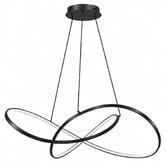Retro Glow Cortland Abstract Aluminium LED Pendant Light