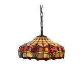 Forest Tiffany Two Light Tulip Ceiling Light