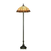 Forest Tiffany Tiffany Two Light Valley Floor Lamp