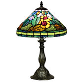 Forest Tiffany 50cm Tiffany  Sun Flower Table Lamp
