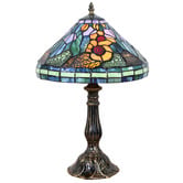 Forest Tiffany Tiffany Sun Flower Leadlight Table Lamp