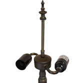Forest Tiffany Ivory Victorian Tiffany-Style Floor Lamp