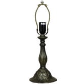 Forest Tiffany Blue Dragonfly Stained Glass Table Lamp