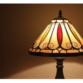 Forest Tiffany Leaf Leadlight Tiffany Table Lamp