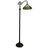 Forest Tiffany Sun Flower Tiffany Stained Glass Floor Lamp