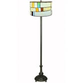 Forest Tiffany Jamila Tiffany Stained Glass Floor Lamp