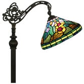 Forest Tiffany Sun Flower Tiffany Stained Glass Floor Lamp