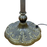 Forest Tiffany Floral Style Tiffany Stained Glass Floor Lamp
