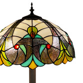 Forest Tiffany Victorian Style Tiffany Stained Glass Floor Lamp