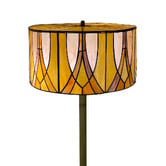 Forest Tiffany Victorian Tiffany Stained Glass Floor Lamp