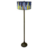 Forest Tiffany Barossa Tiffany Stained Glass Floor Lamp