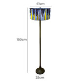 Forest Tiffany Barossa Tiffany Stained Glass Floor Lamp