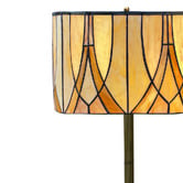 Forest Tiffany Victorian Tiffany Stained Glass Floor Lamp