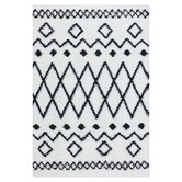 Lotus Rugs Cream Sketch Mellow Power-Loomed Rug