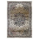 Lotus Rugs Beige Fade Barren Power-Loomed Rug