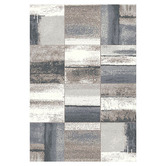 Lotus Rugs Stone Block Idris Power-Loomed Rug