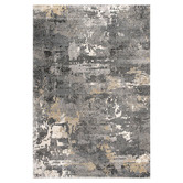 Lotus Rugs Grey Rouge Metro Power-Loomed Rug