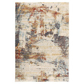Lotus Rugs Cream Coulee Power-Loomed Rug
