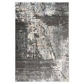 Lotus Rugs Ash Grey Fantasy Power-Loomed Rug