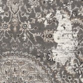 Lotus Rugs Grey Retro Empire Power-Loomed Rug