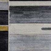 Lotus Rugs Grey &amp; Gold Grain Sonny Power-Loomed Rug