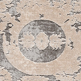 Lotus Rugs Grey &amp; Beige Pleasure Power-Loomed Rug