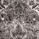 Lotus Rugs Black &amp; Grey Glory Power-Loomed Rug