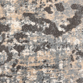 Lotus Rugs Ash Grey Fantasy Power-Loomed Rug