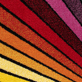 Lotus Rugs Multi-Coloured Prism Nebula Power-Loomed Rug