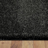 Lotus Rugs Charcoal Ridges Power-Loomed Rug