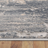 Lotus Rugs Smoke Sonar Power-Loomed Rug