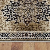 Lotus Rugs Beige Fade Barren Power-Loomed Rug