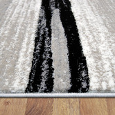 Lotus Rugs Grey Grain Beantown Power-Loomed Rug